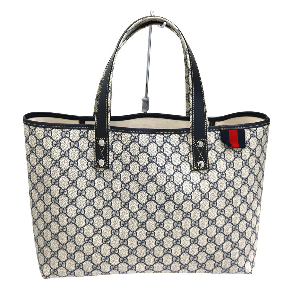 Gucci Tote Bag Black Gray